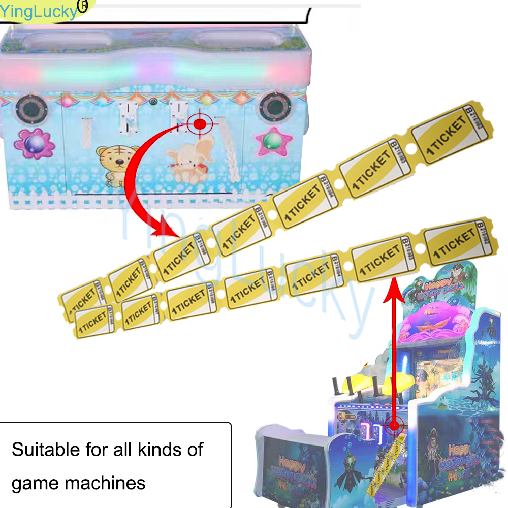 2000 pcs/lot Arcade Lottery Pa - Ticket Redemption Machine のレビューと価格