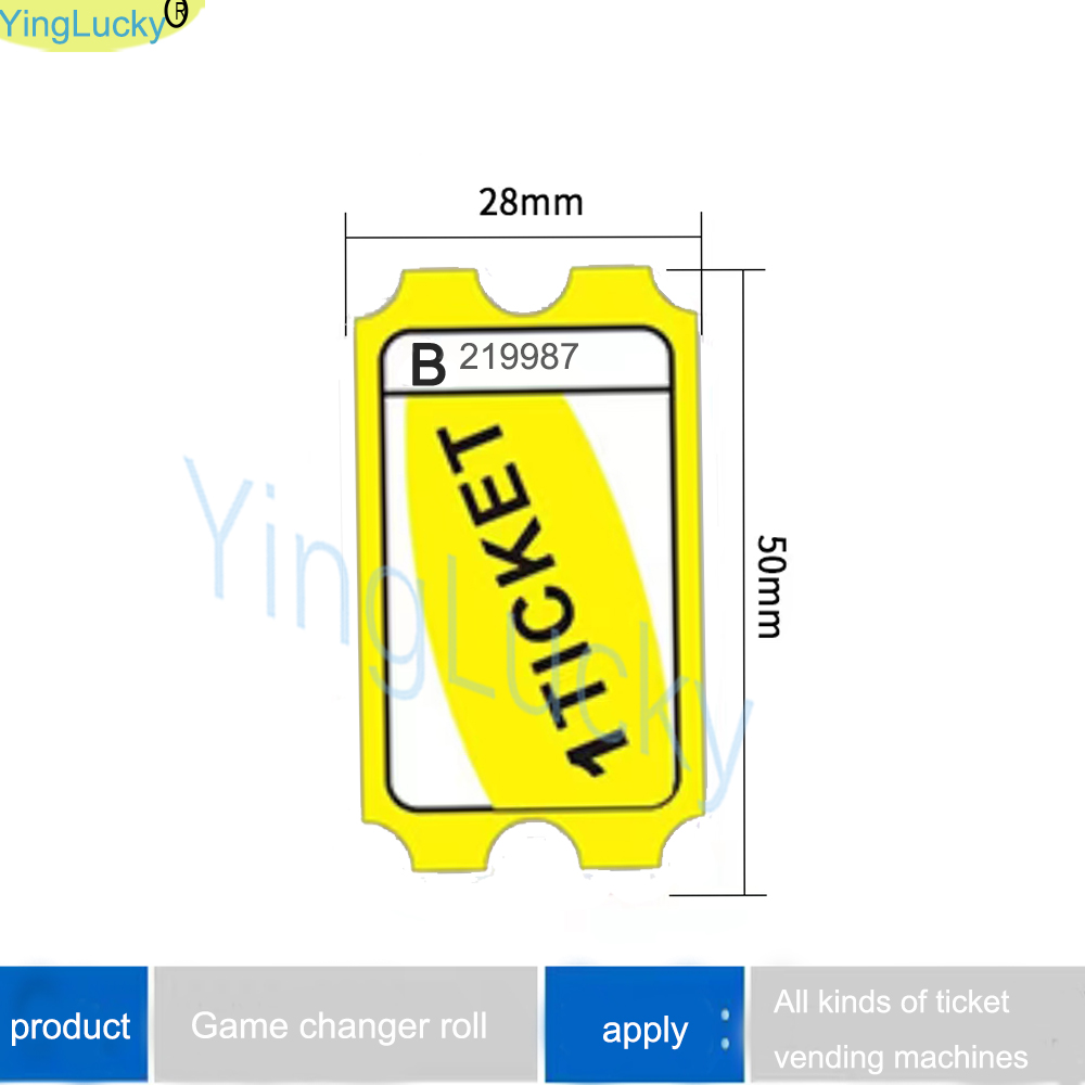 2000 pcs/lot Arcade Lottery Pa - Ticket Redemption Machine のレビューと価格