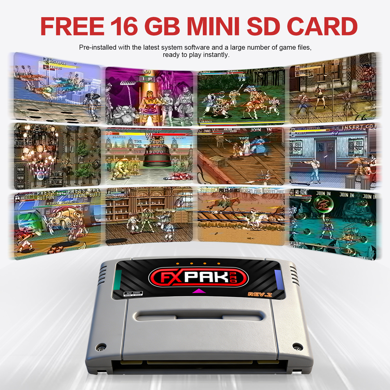 New FXPAK Pro SFC/SNES Game Ca - Arcade Z のレビューと価格